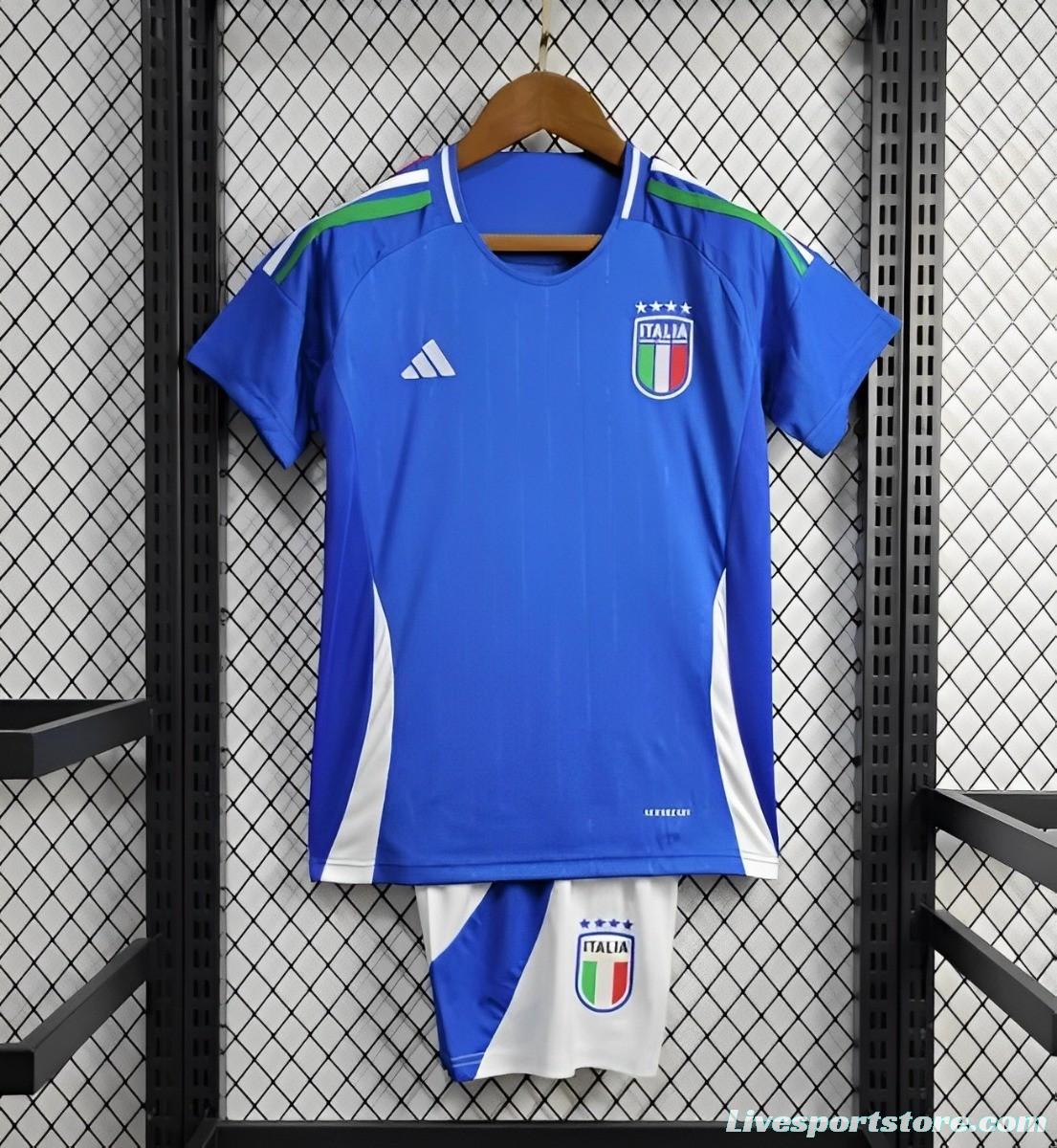 2024 Kids Italy Home Jersey