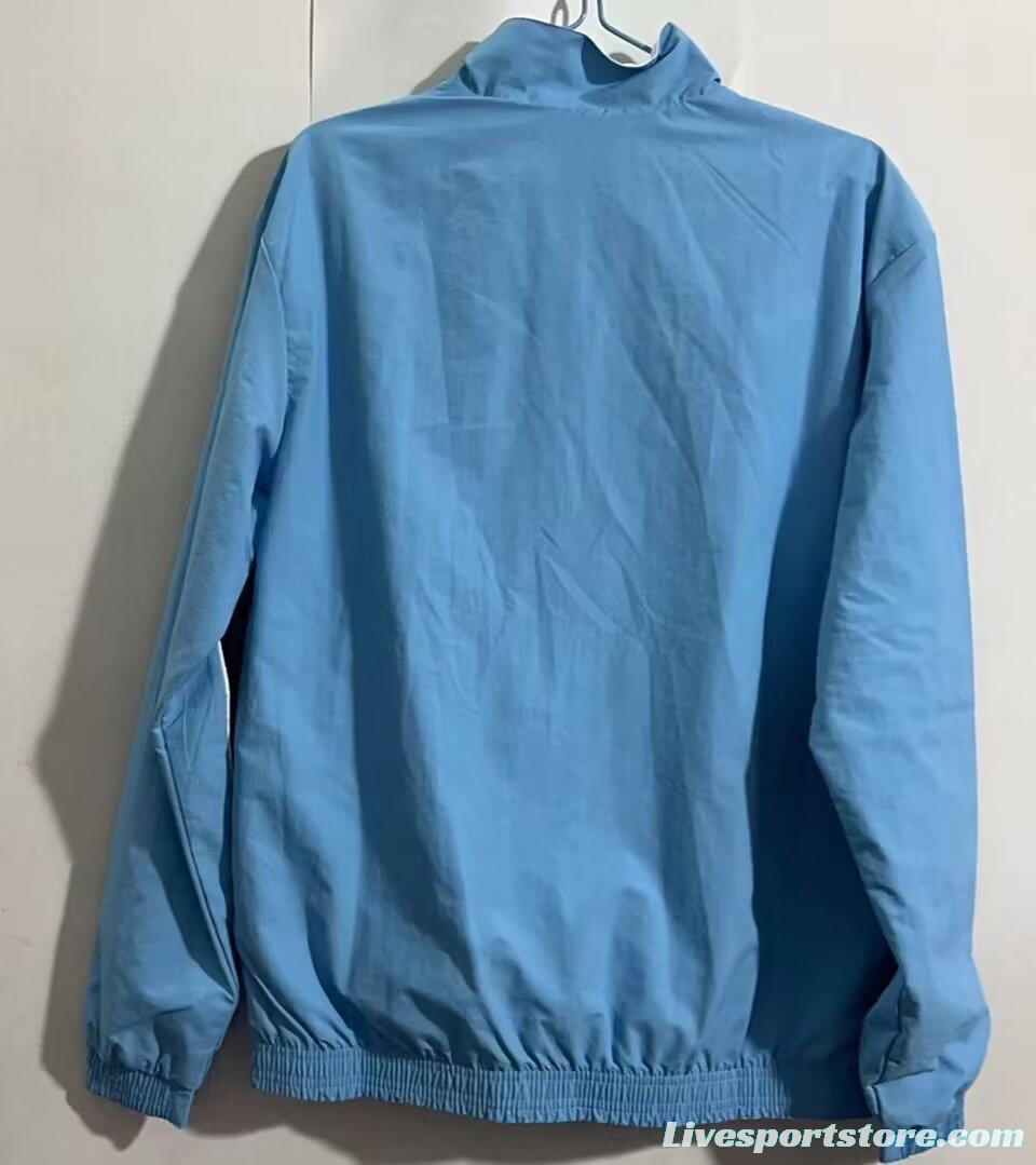 23/24 Lazio White/Blue Reversible Windbreaker