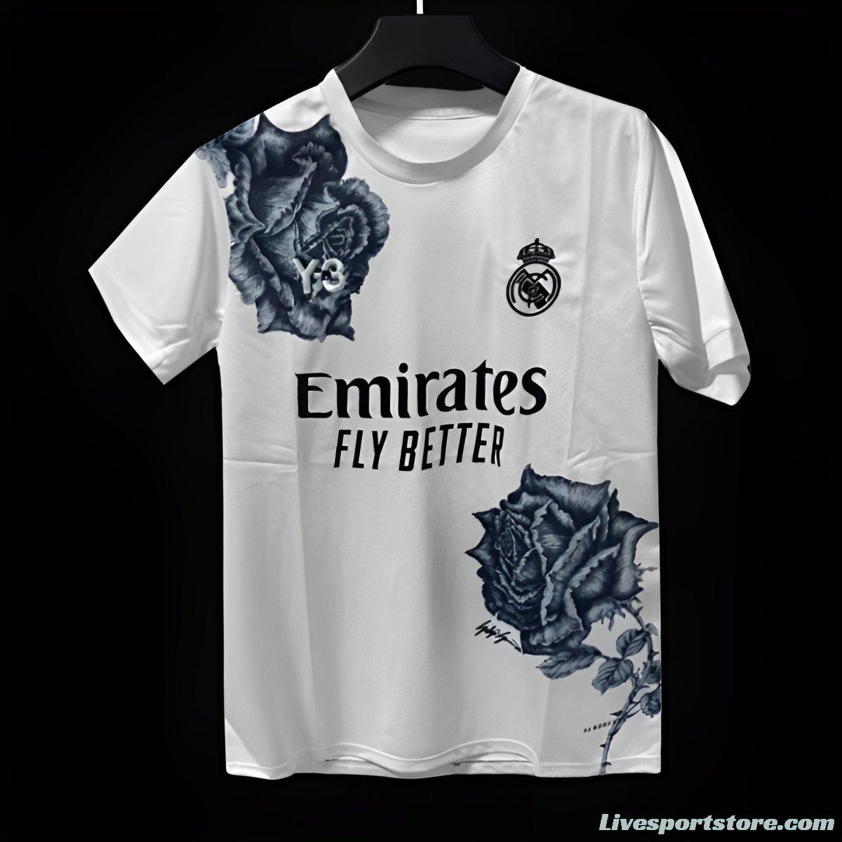 23/24 Real Madrid Y3 White Jersey