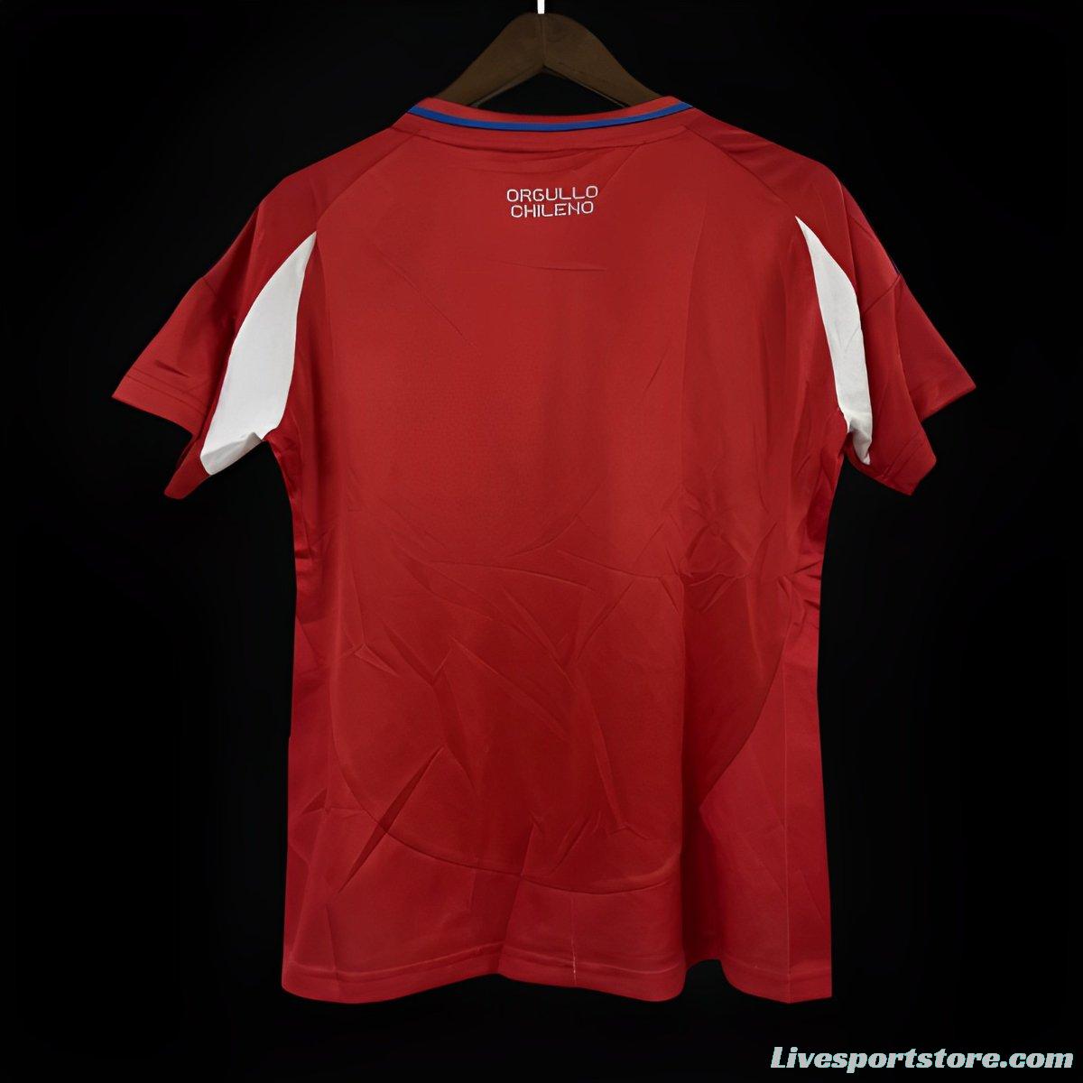 2024 Women Chile Home Jersey