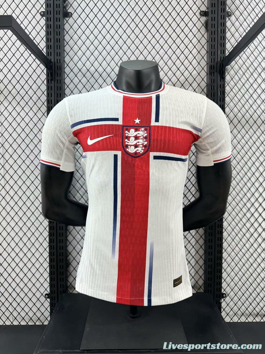 Player Version 2024 England Flag Concept Jersey