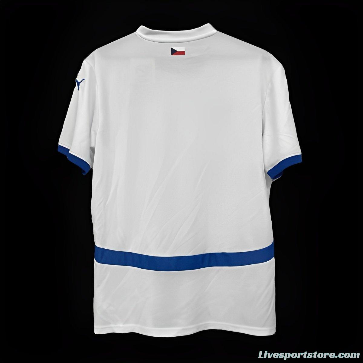 2024 Czech Republic Away White Jersey