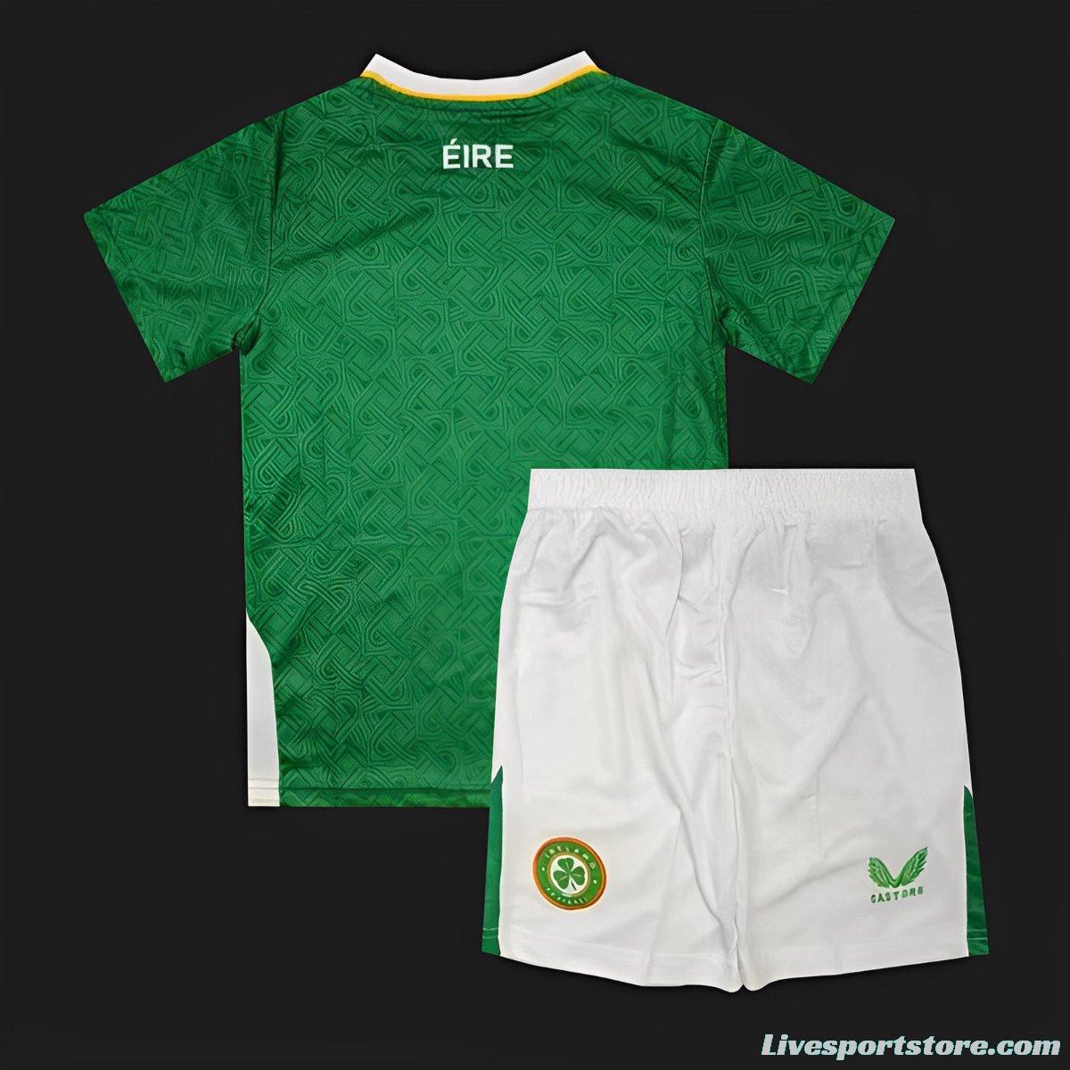 2024 Kids Ireland Home Jersey