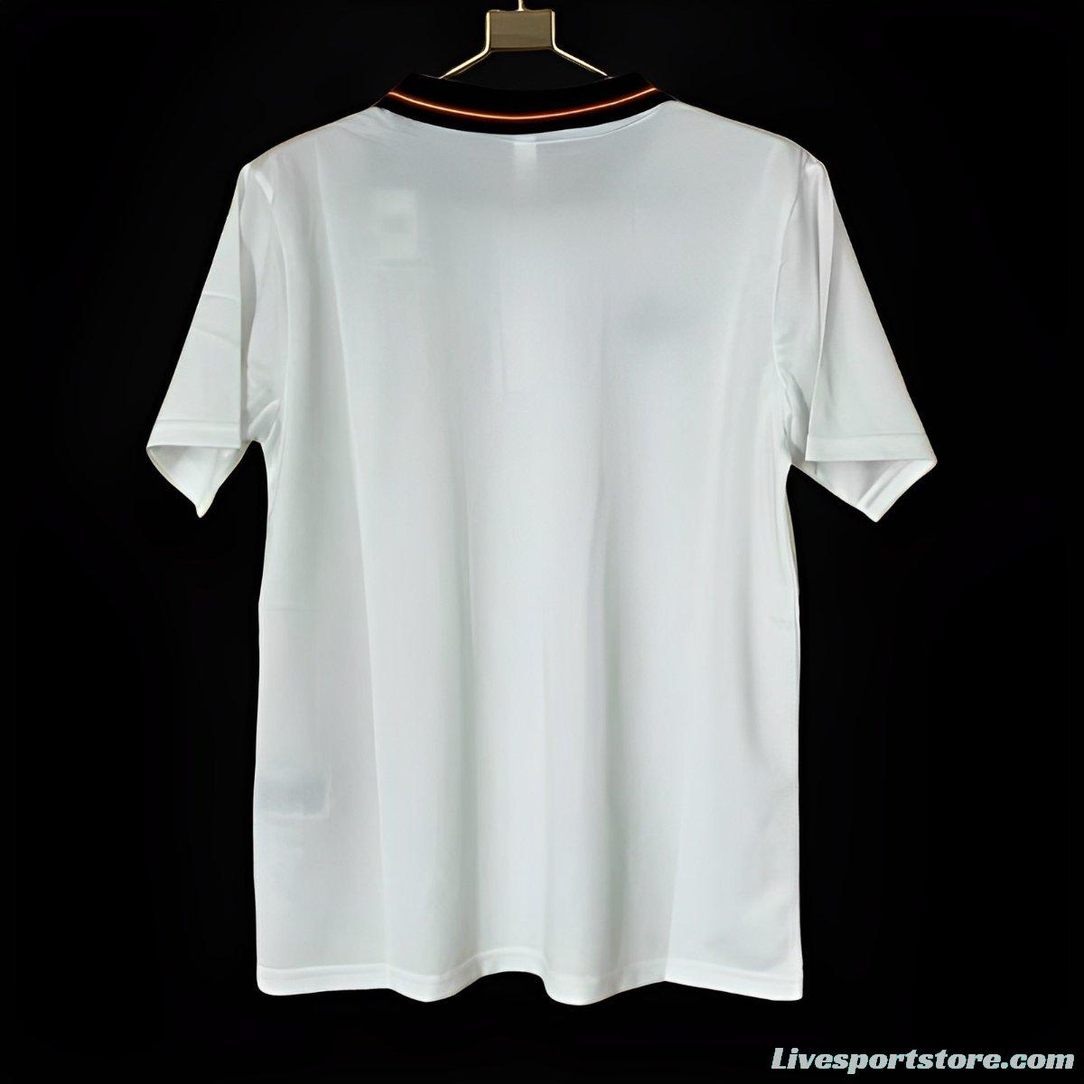 2024 Spain White Polo Jersey