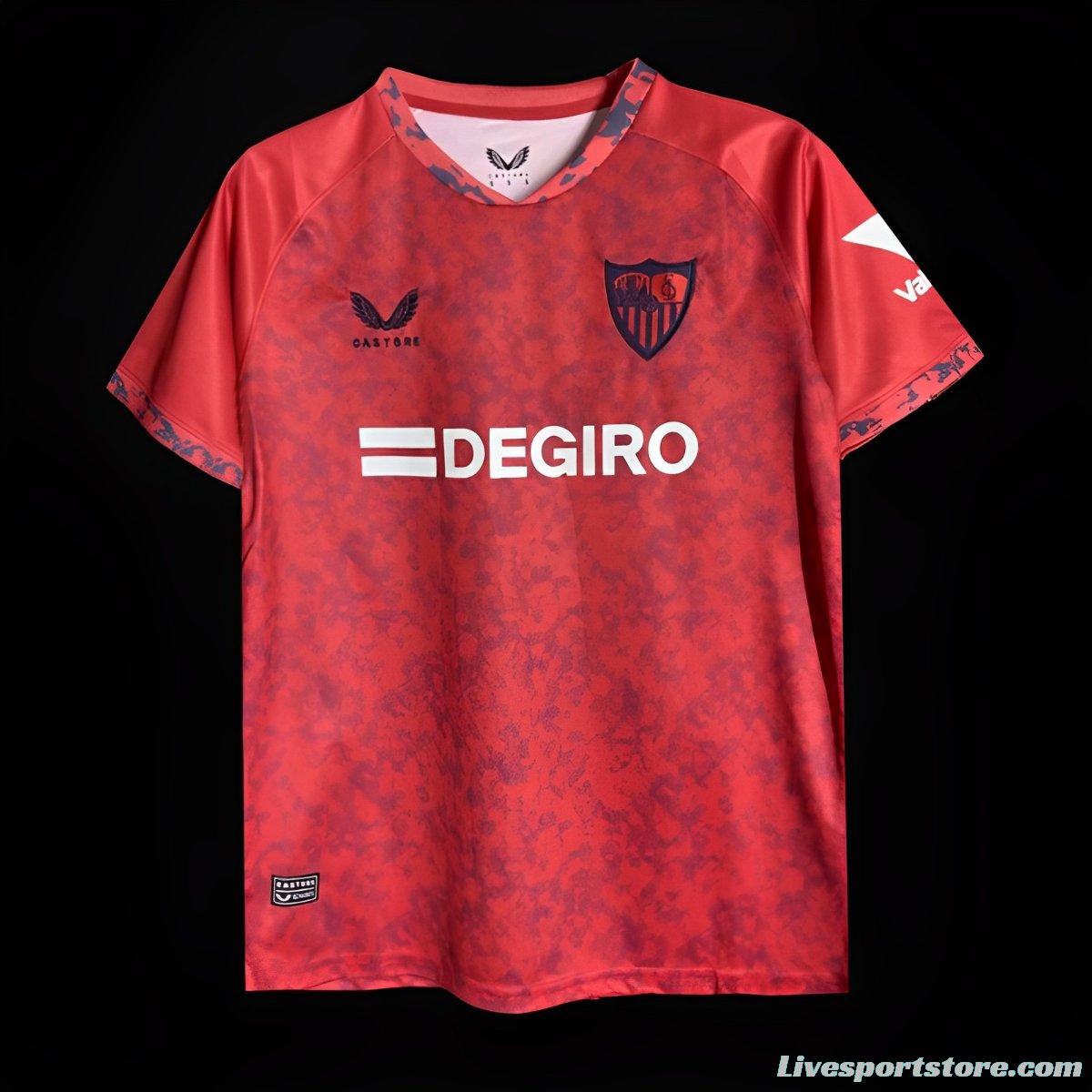 24/25 Sevilla Away Red Jersey