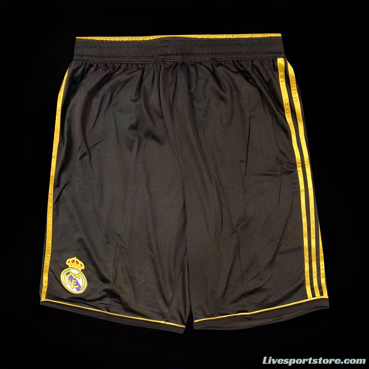 Retro 11/12 Real Madrid Away Black Jersey