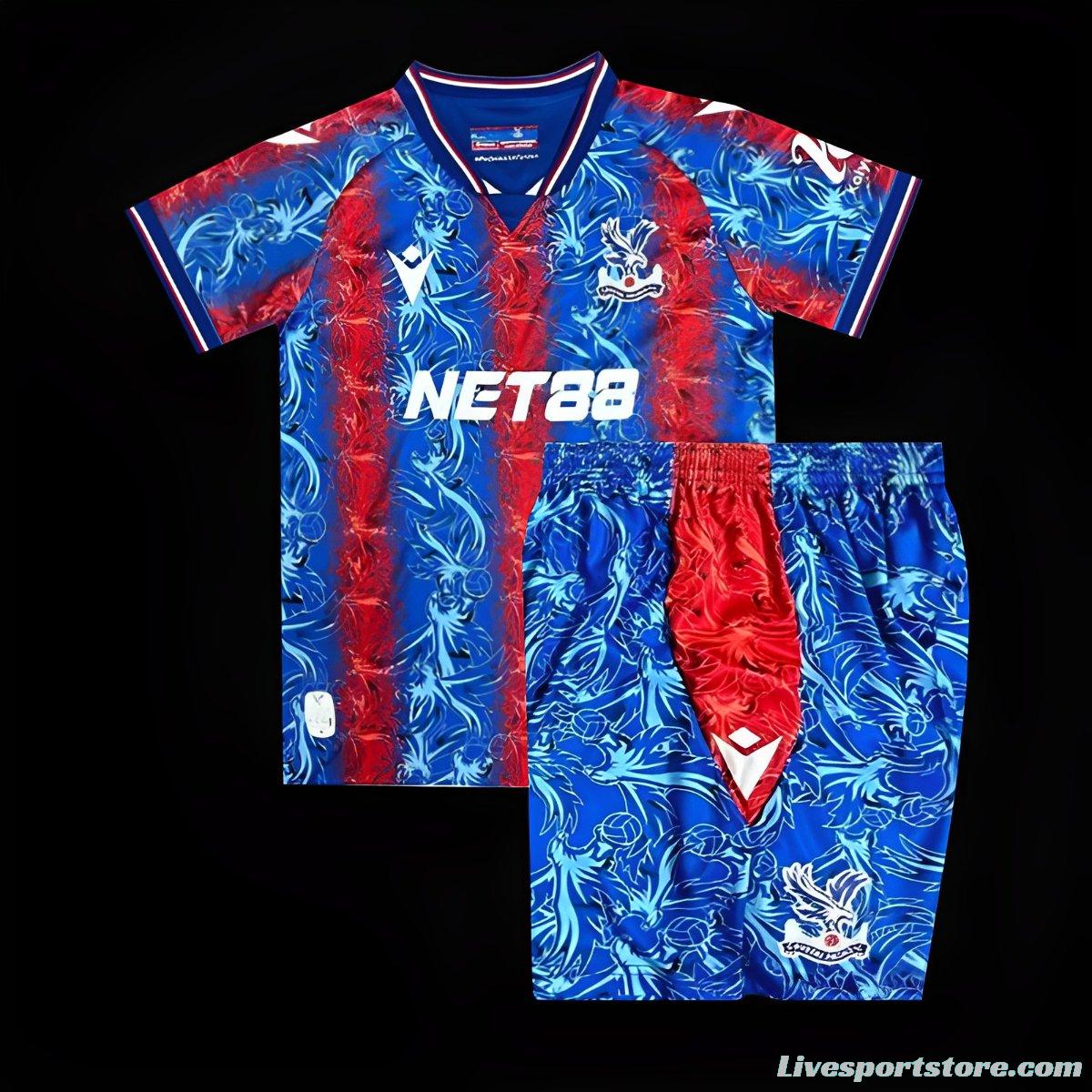 24/25 Kids Crystal Palace Home Jersey