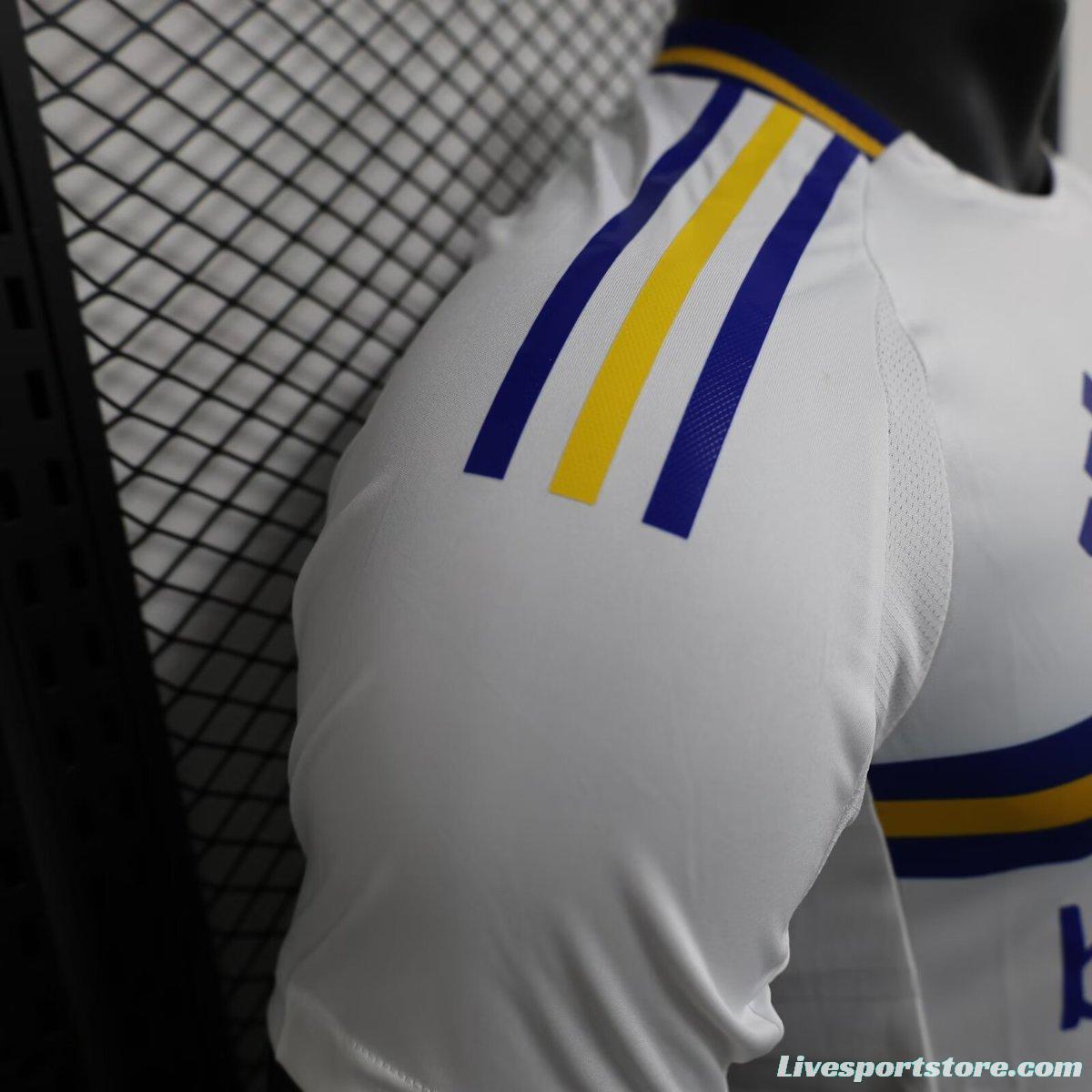 Player Version 24/25 Boca Juniors Away White Jersey