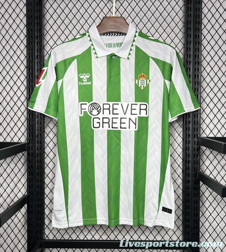 24/25 Real Betis Home Jersey