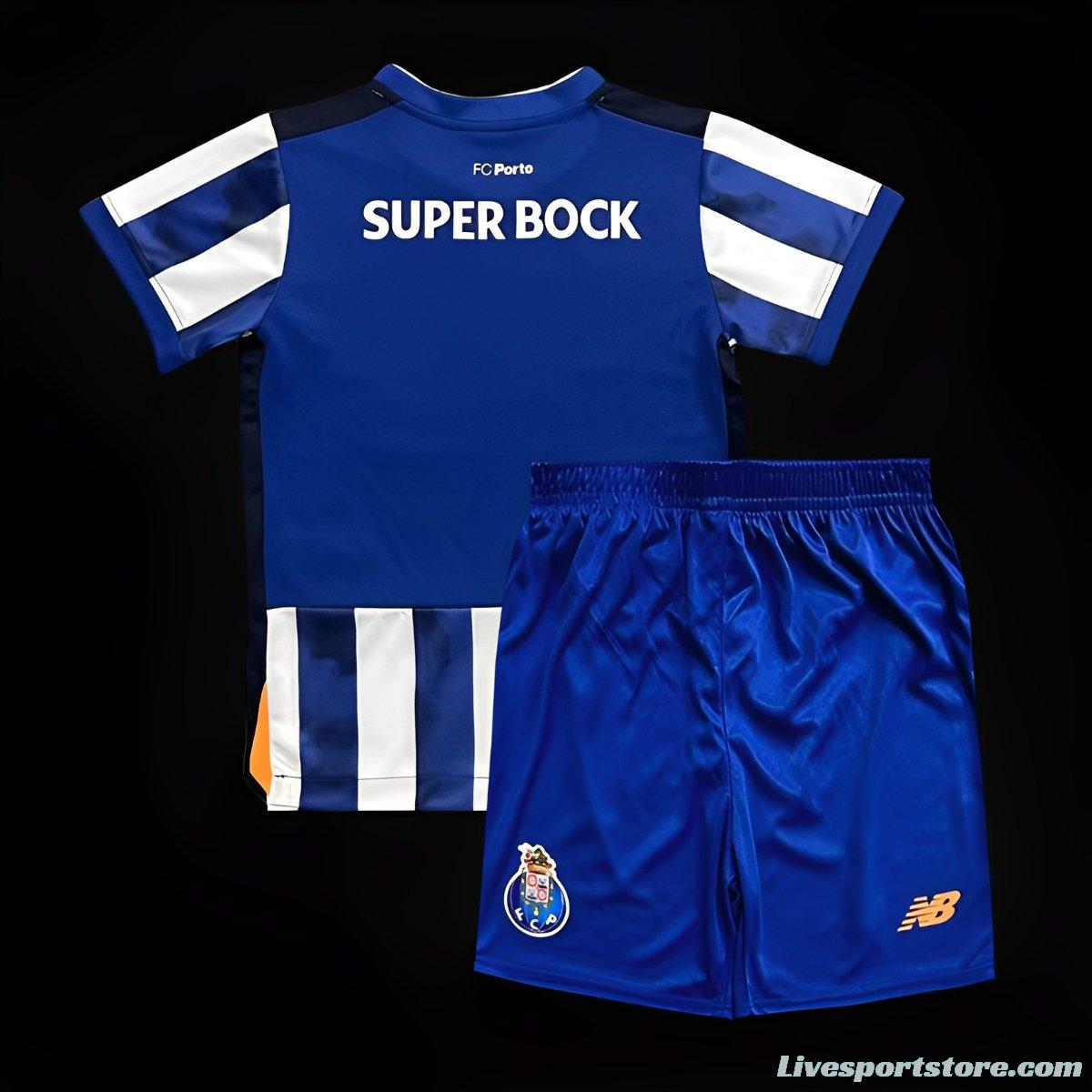 24/25 Kids Porto Home Jersey