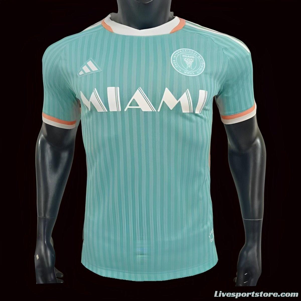 Player Version 24/25 Inter Miami Third Green Jersey