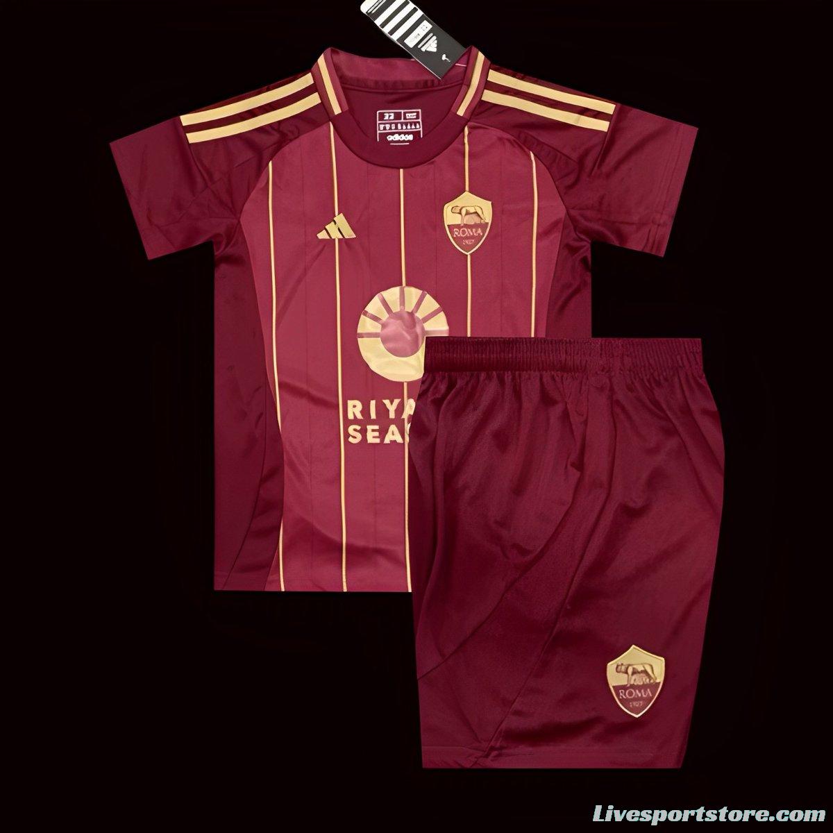 24/25 Kids Roma Home Jersey