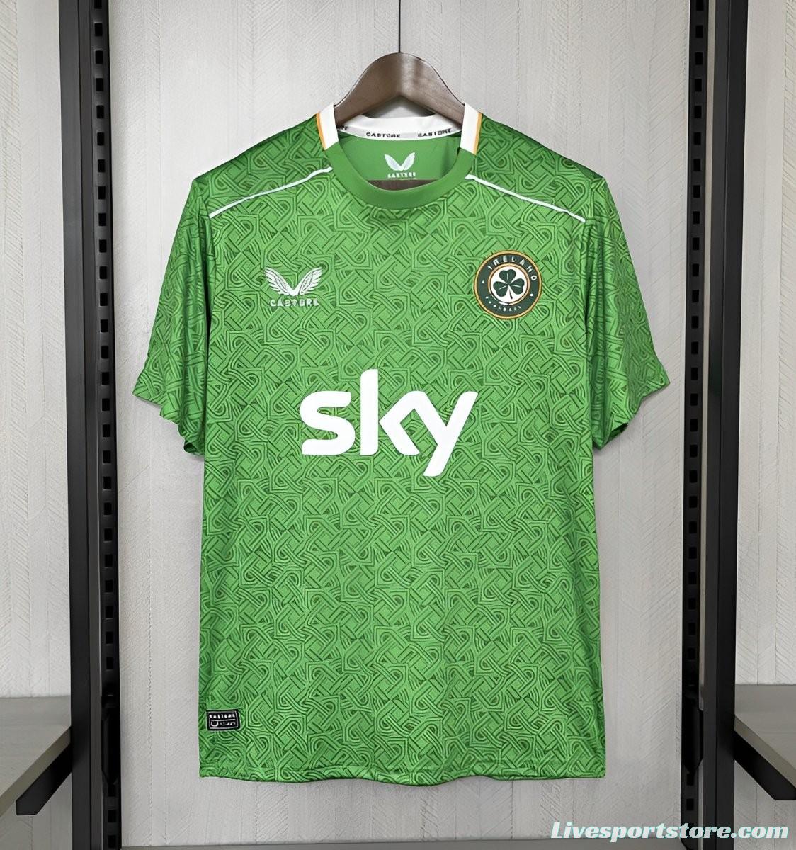 2024 Ireland Home Shirt Jersey