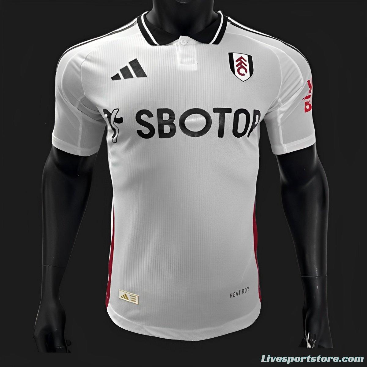 Player Version 24/25 Fulham Home Jersey