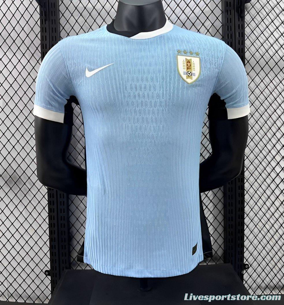 Player Version 2024 Uruguay Home Jersey