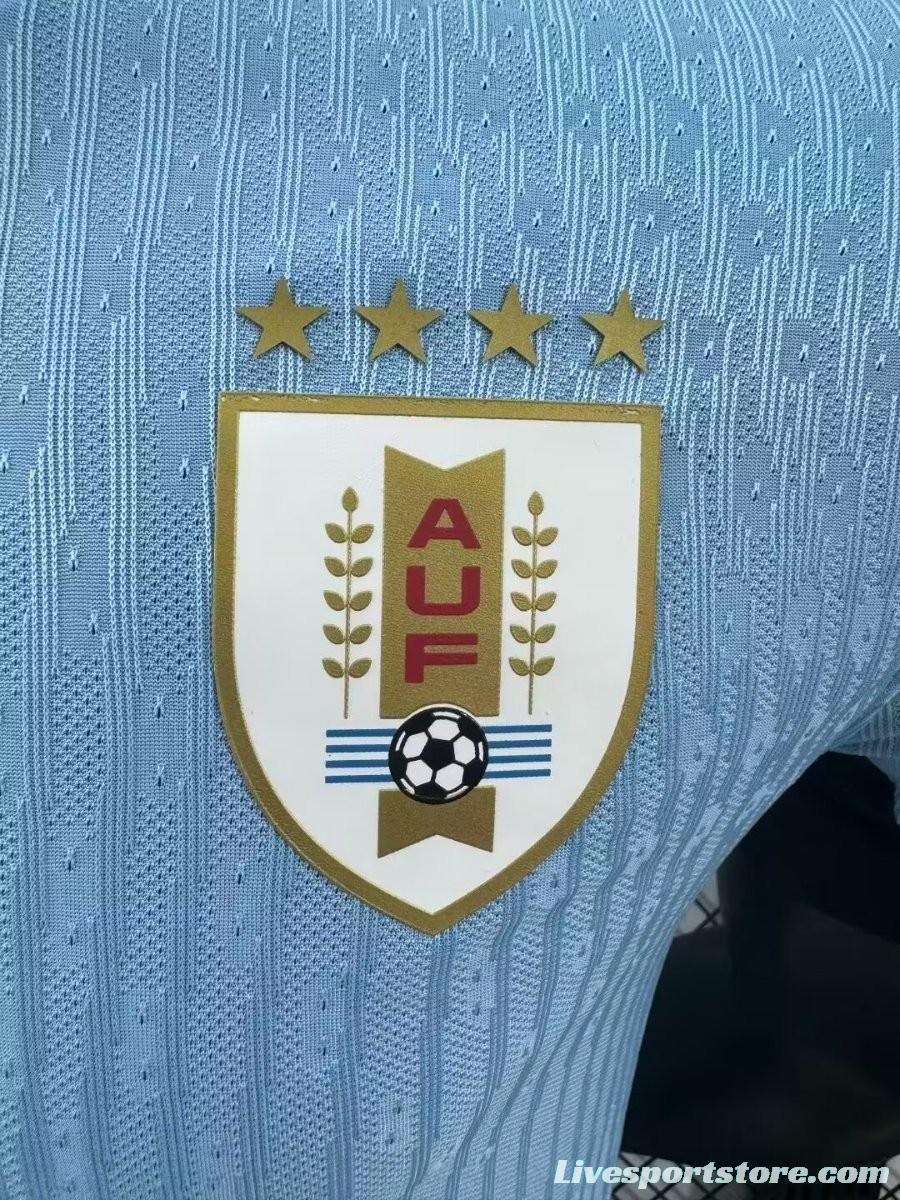 Player Version 2024 Uruguay Home Jersey