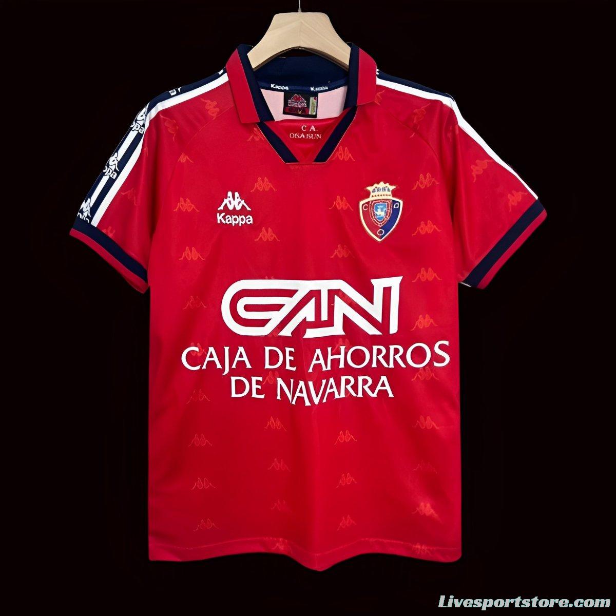 Retro 97/98 Osasuna Home Jersey