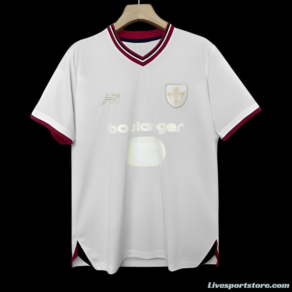 24/25 Lille OSC White 80th Anniversary Jersey