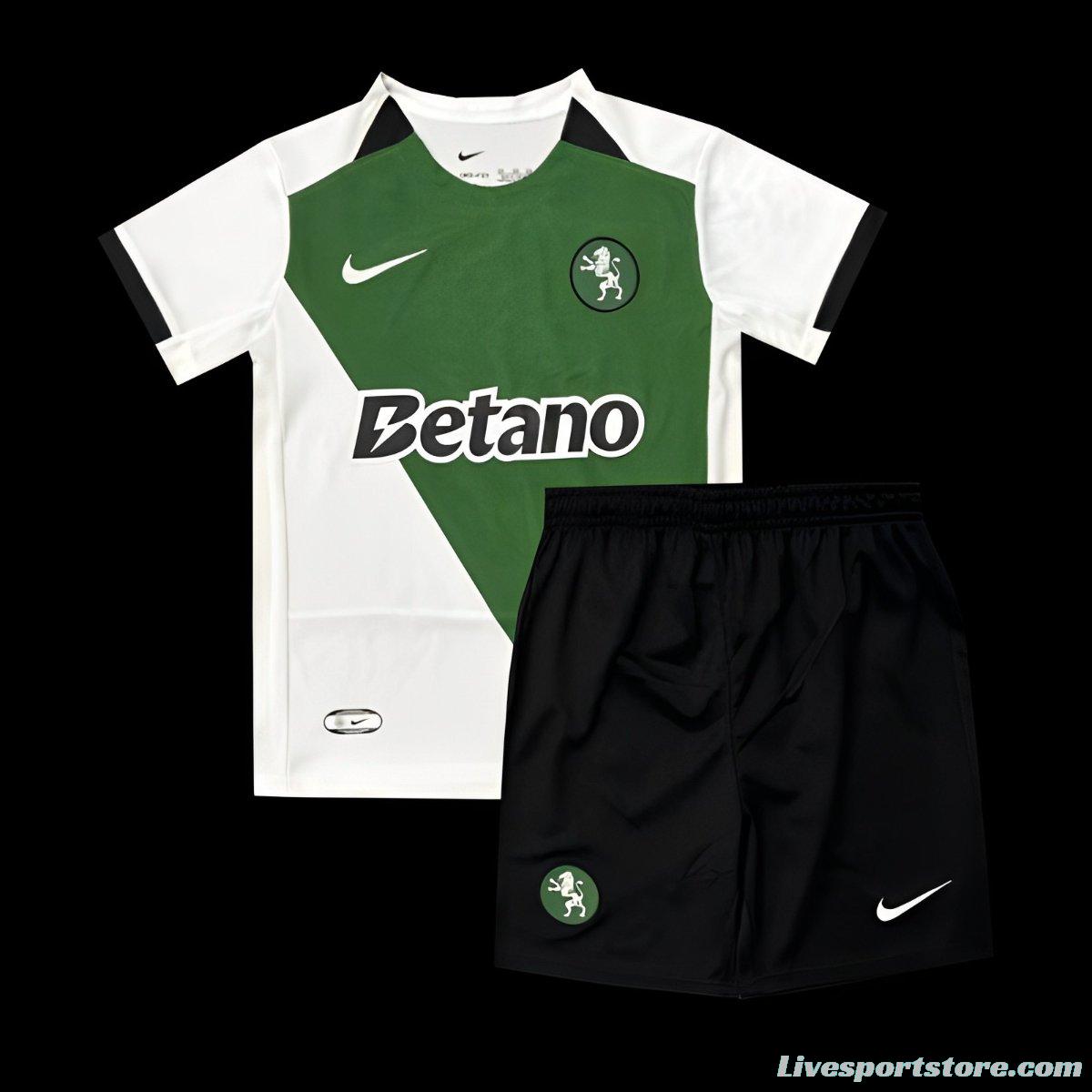 24/25 Kids Sporting Lisbon 100Th Anniversary Jersey